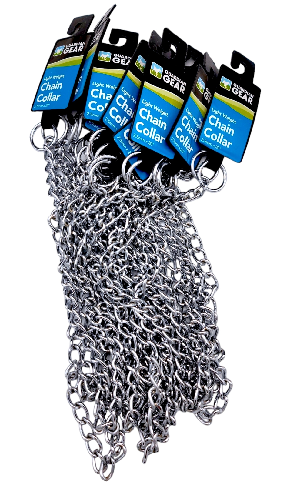 Heavy Duty Dog Chain Pulling Training Choke Collar | Light Weight | 2.5mm X 20″