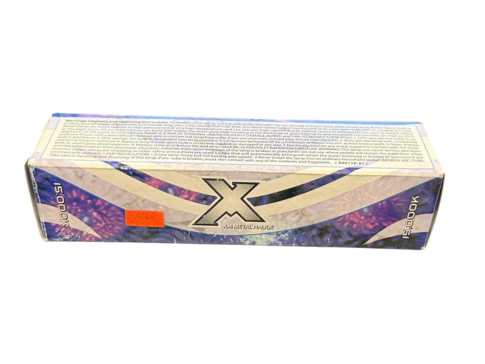 XM 150w 15,000k Metal Halide Double Ended Bulb for reef aquarium