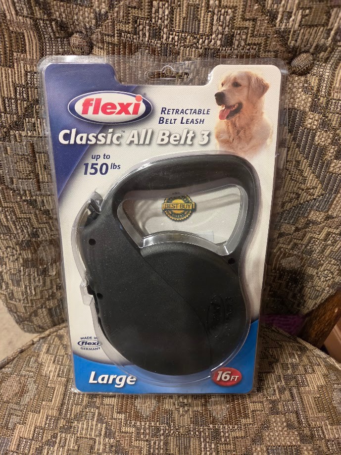 FLEXI CLASSIC ALL BELT 3 LARGE 16 FEET BLACK BRAND NEW