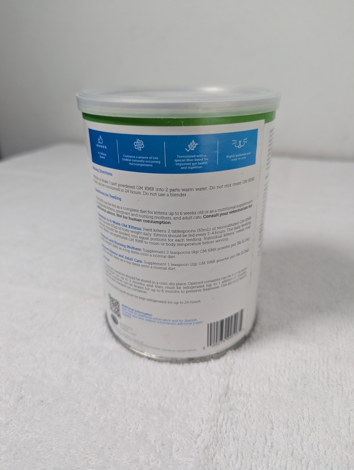 PetAg KMR Goat’s Milk Kitten Milk Replacer Powder 12oz Exp 01/2027 New Sealed