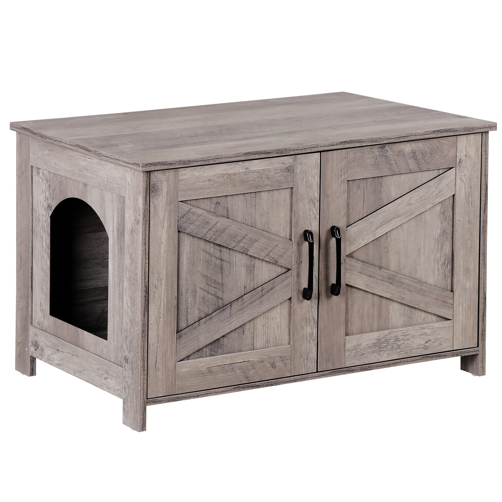 Litter Box Enclosure Cat Litter Box Furniture Hidden Wooden Cat Washroom Indoor
