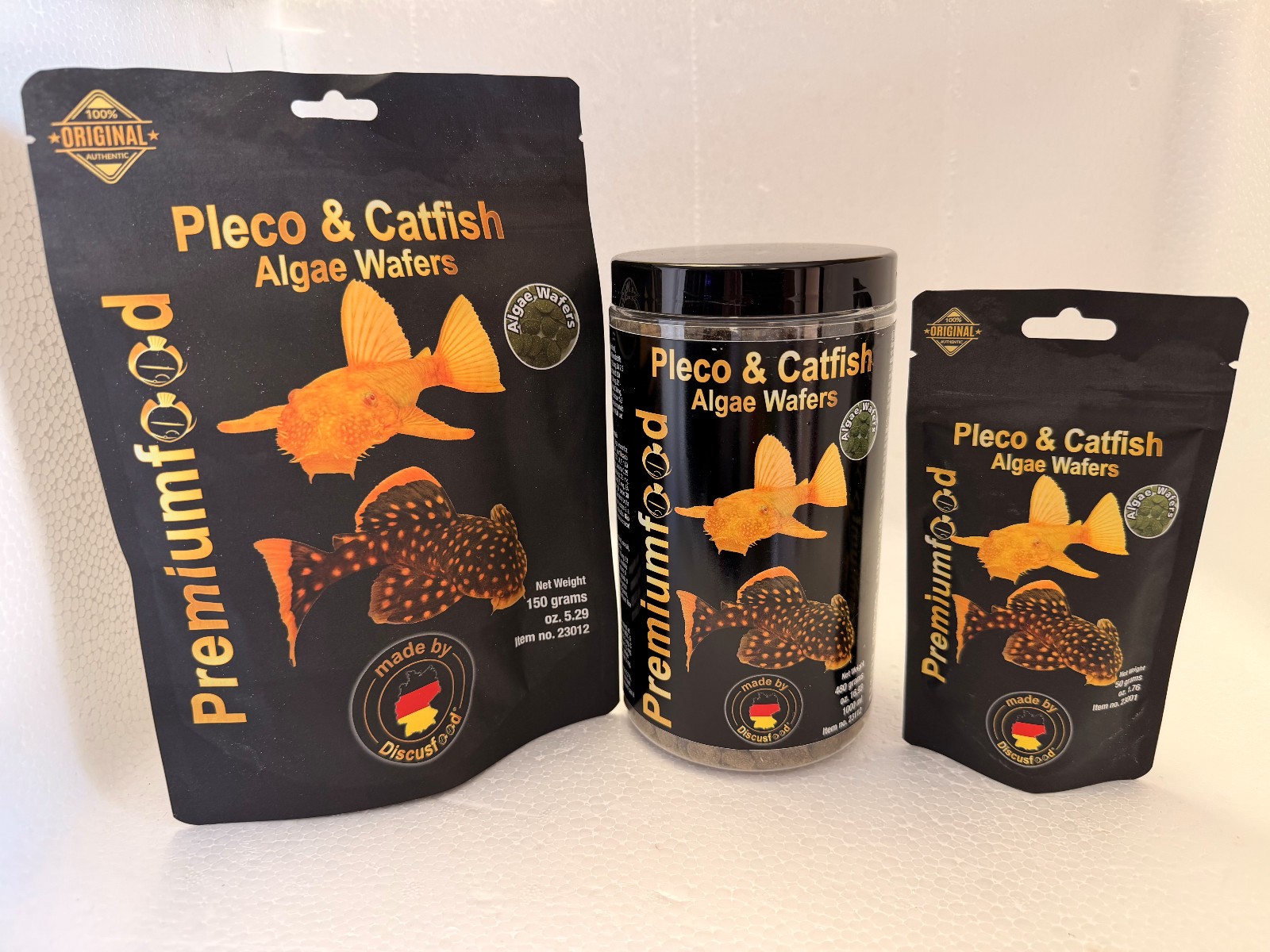 Pleco & Catfish Algae Wafers – Premium Fish Food – 50g – 150g – 480g