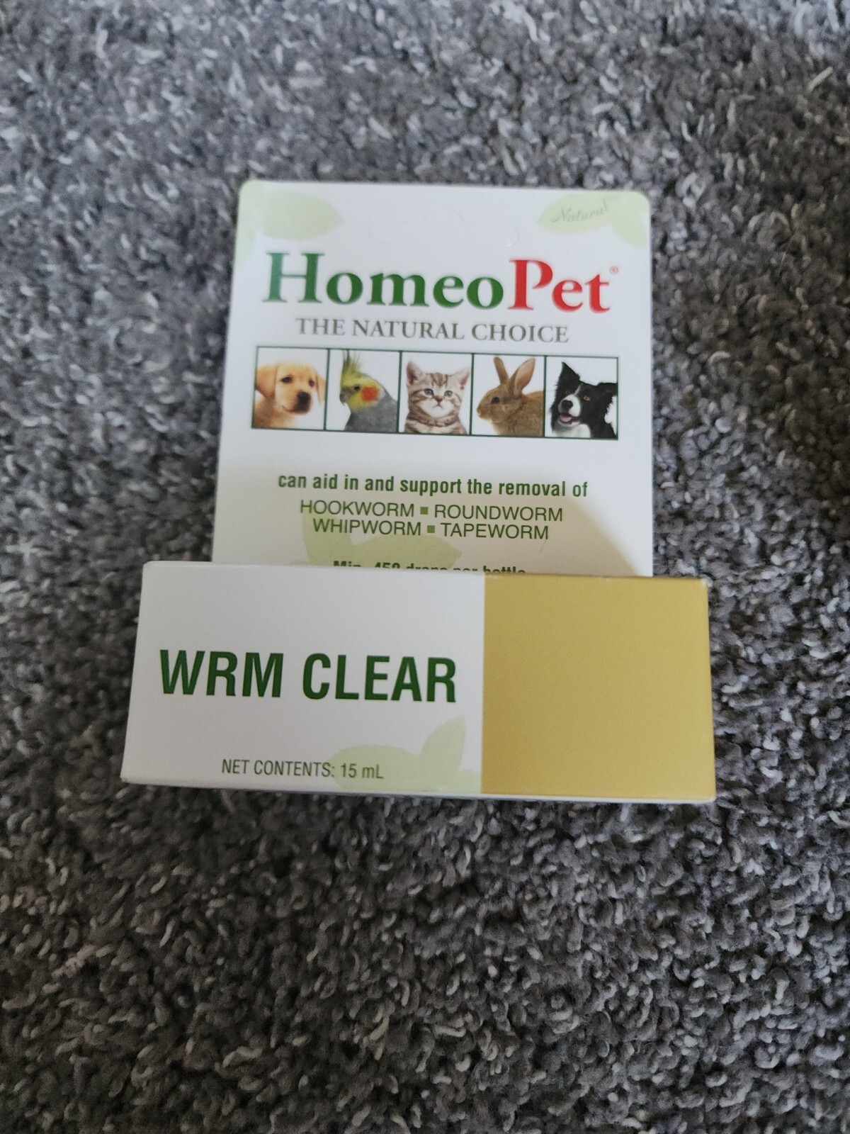 HomeoPet Feline WRM Clear Drops – 4730 (15ml)