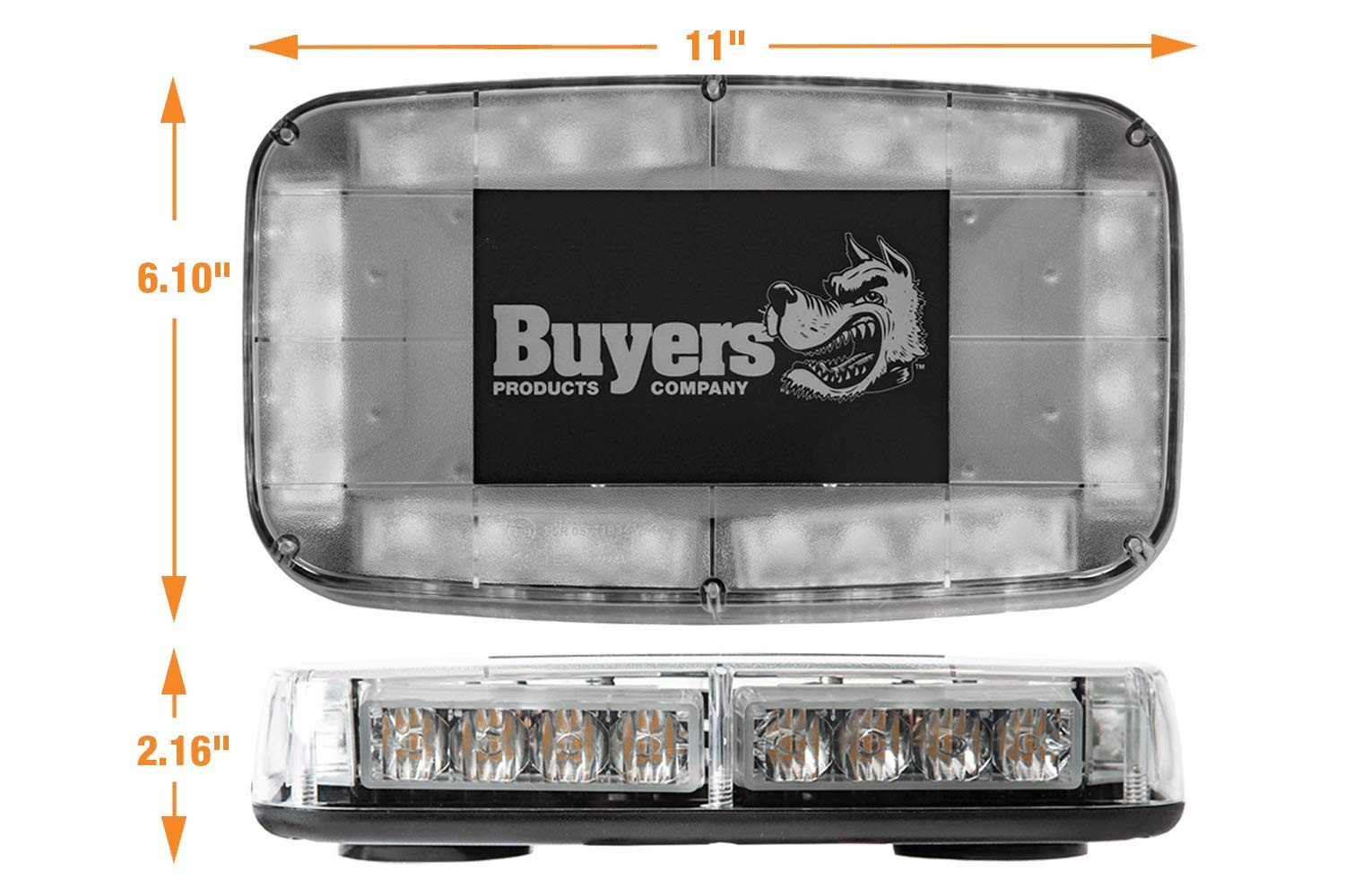 Buyers Products Company Buyers Products 8891042 Rectangular Multimount Led Mini