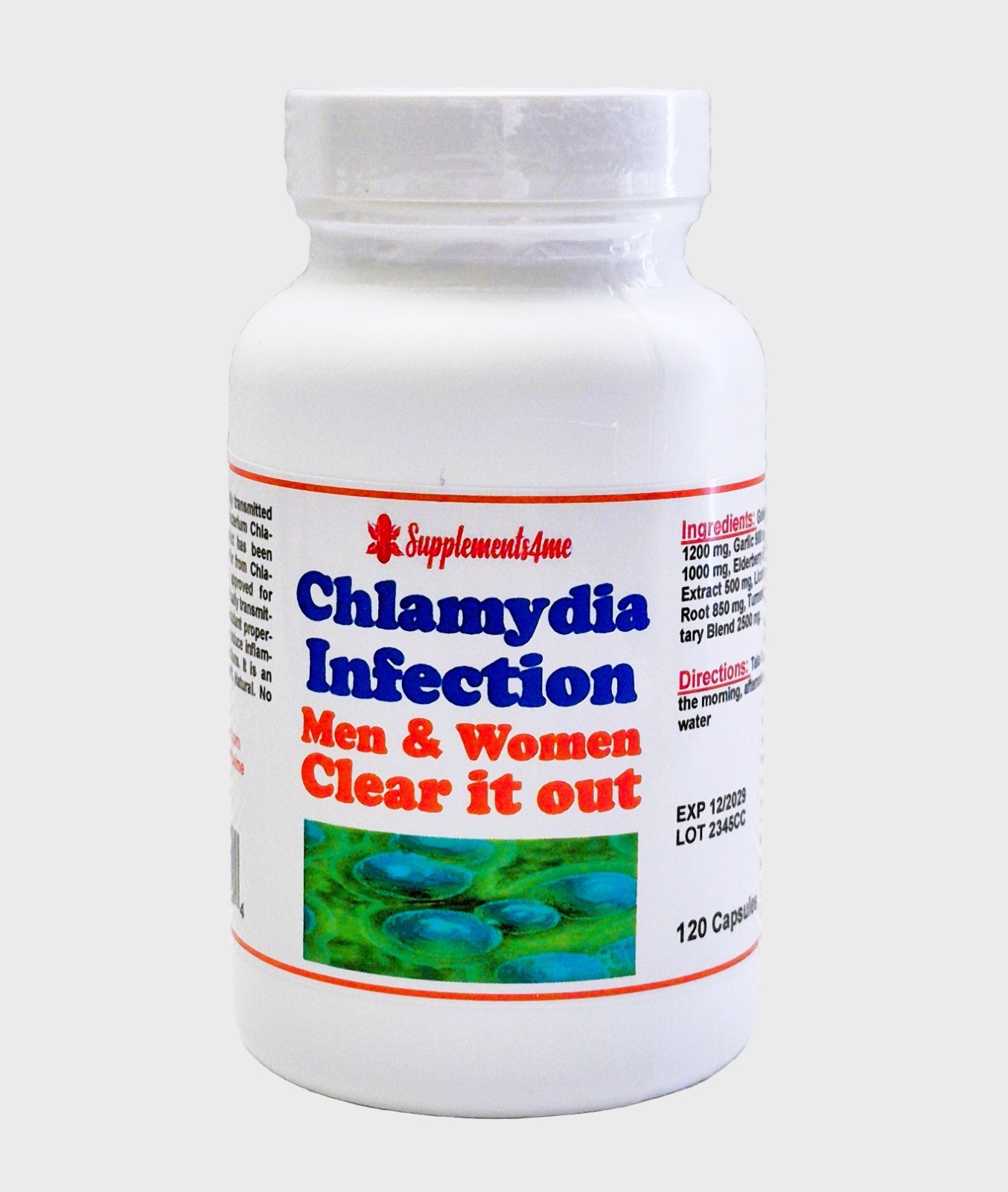KEEP YOU BODY HEALTHY FOR STI CT CLAM WOMEN & MEN – 120 CAPS – MADE IN USA