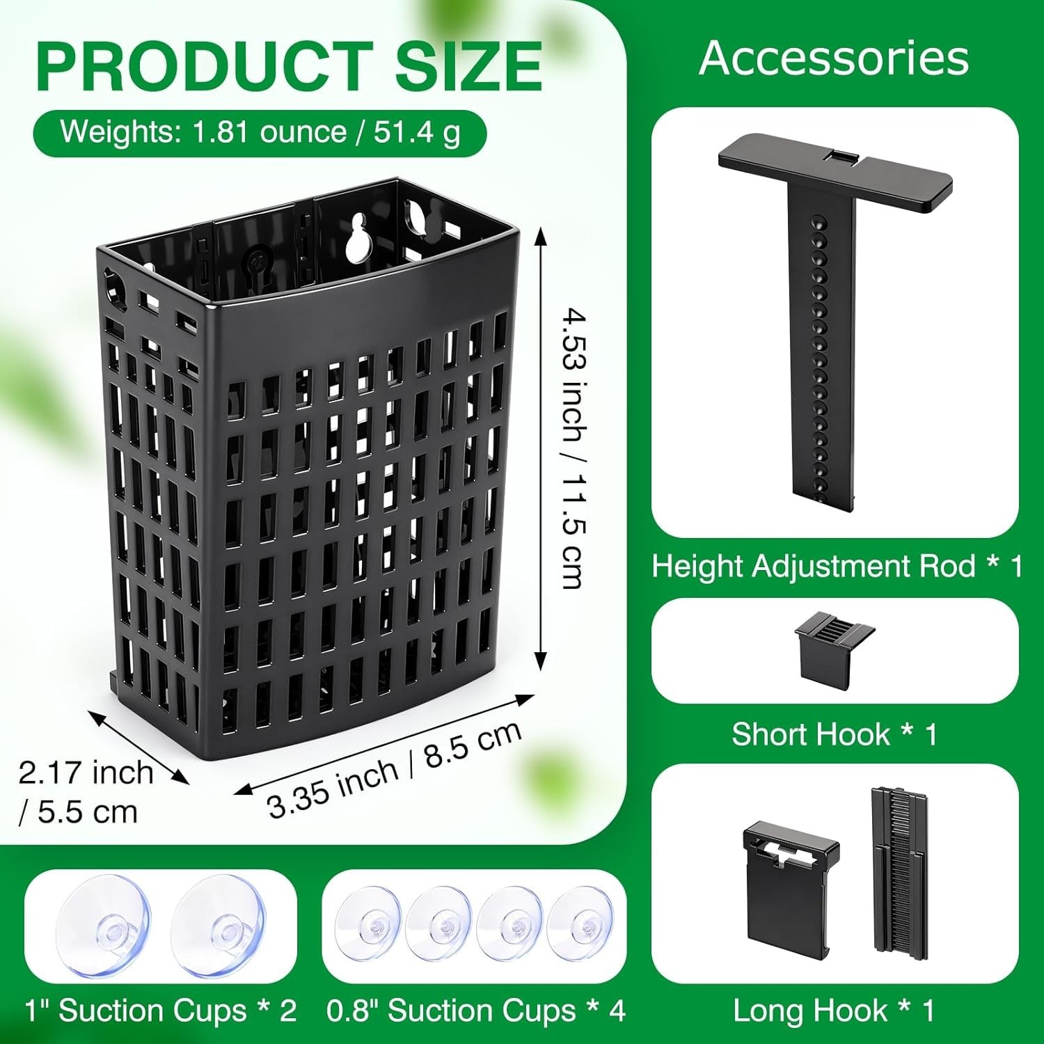 2026 Latest Upgraded Aquarium Plant Holder Adjustable Height with Extendable …