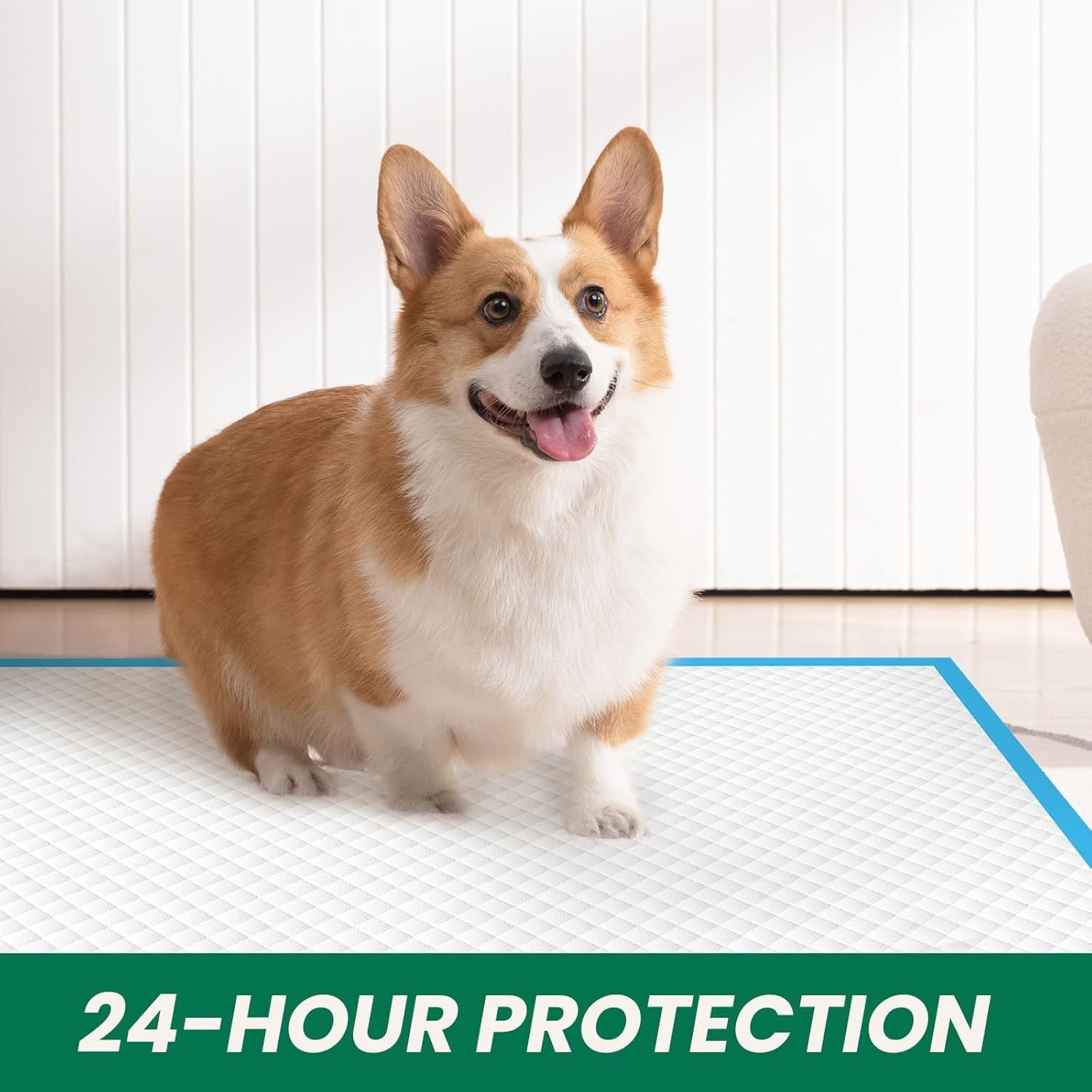 100 Count Large Dog & Cat Puppy Pee Pads – 28″x30″ Absorbent Potty Training P…