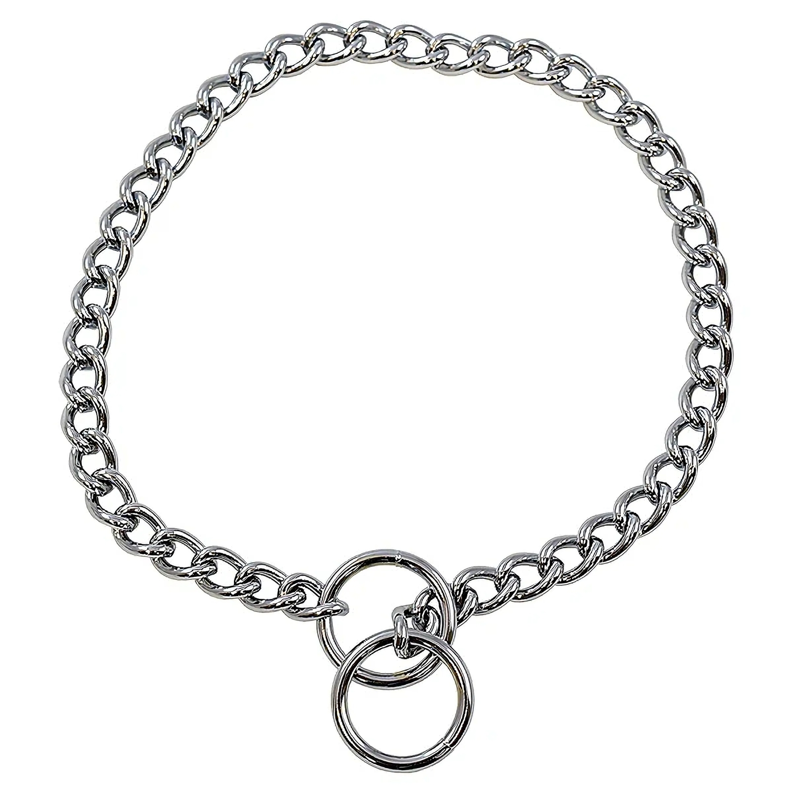 Heavy Duty Dog Chain Pulling Training Choke Collar | Light Weight | 2.5mm X 20″