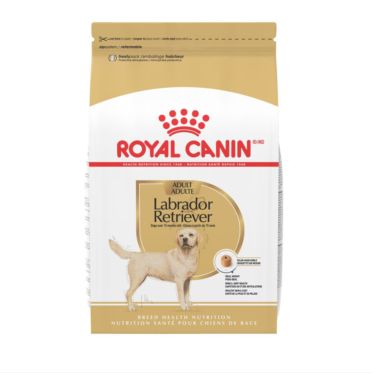Royal Canin Breed Health Nutrition Labrador Retriever Adult Dry Dog Food 30 Lb