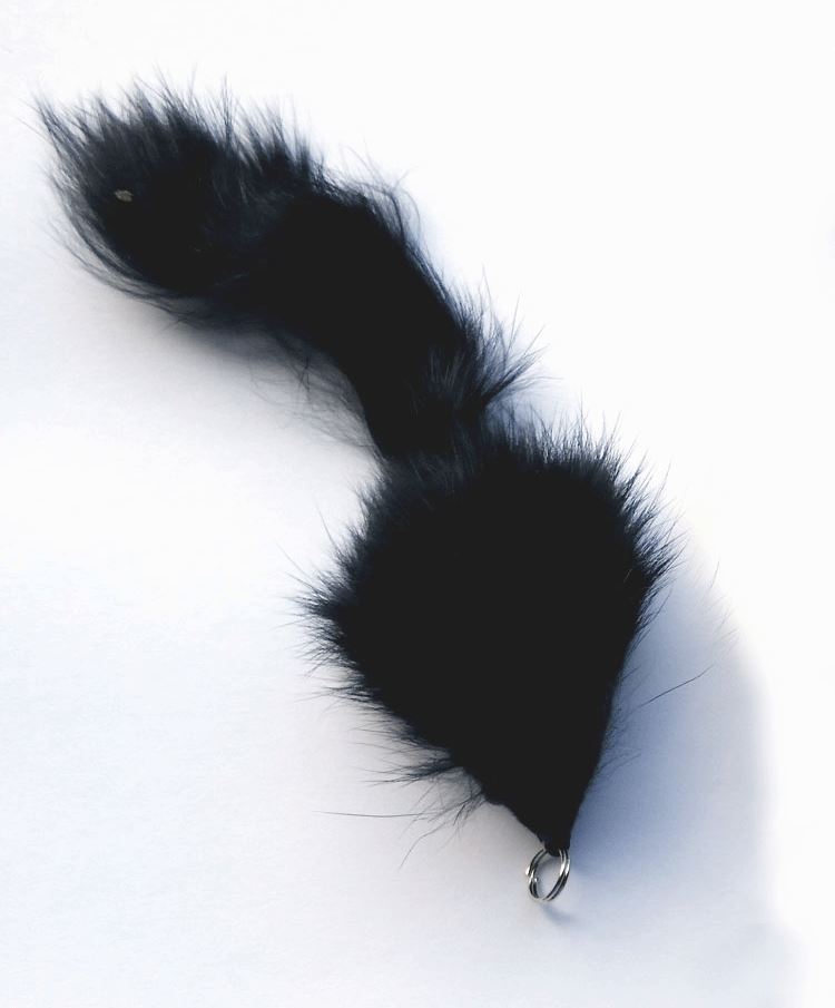 Long Hair Fur Mouse Teaser Wand Cat Toy Refill Teaser Attachement – Rattle Sound