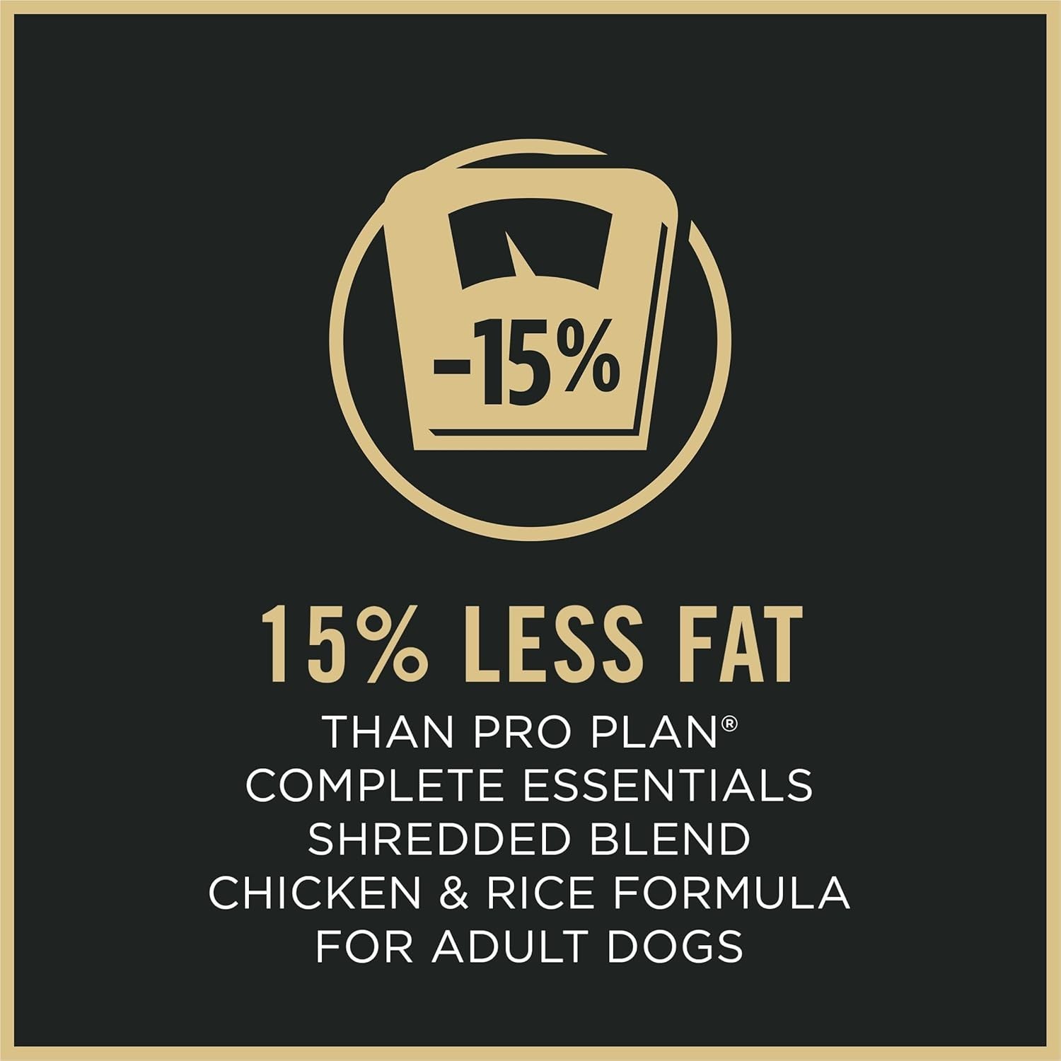 Weight Management Dog Food Dry Shredded Blend Chicken & Rice Formula 6 lb. Bag
