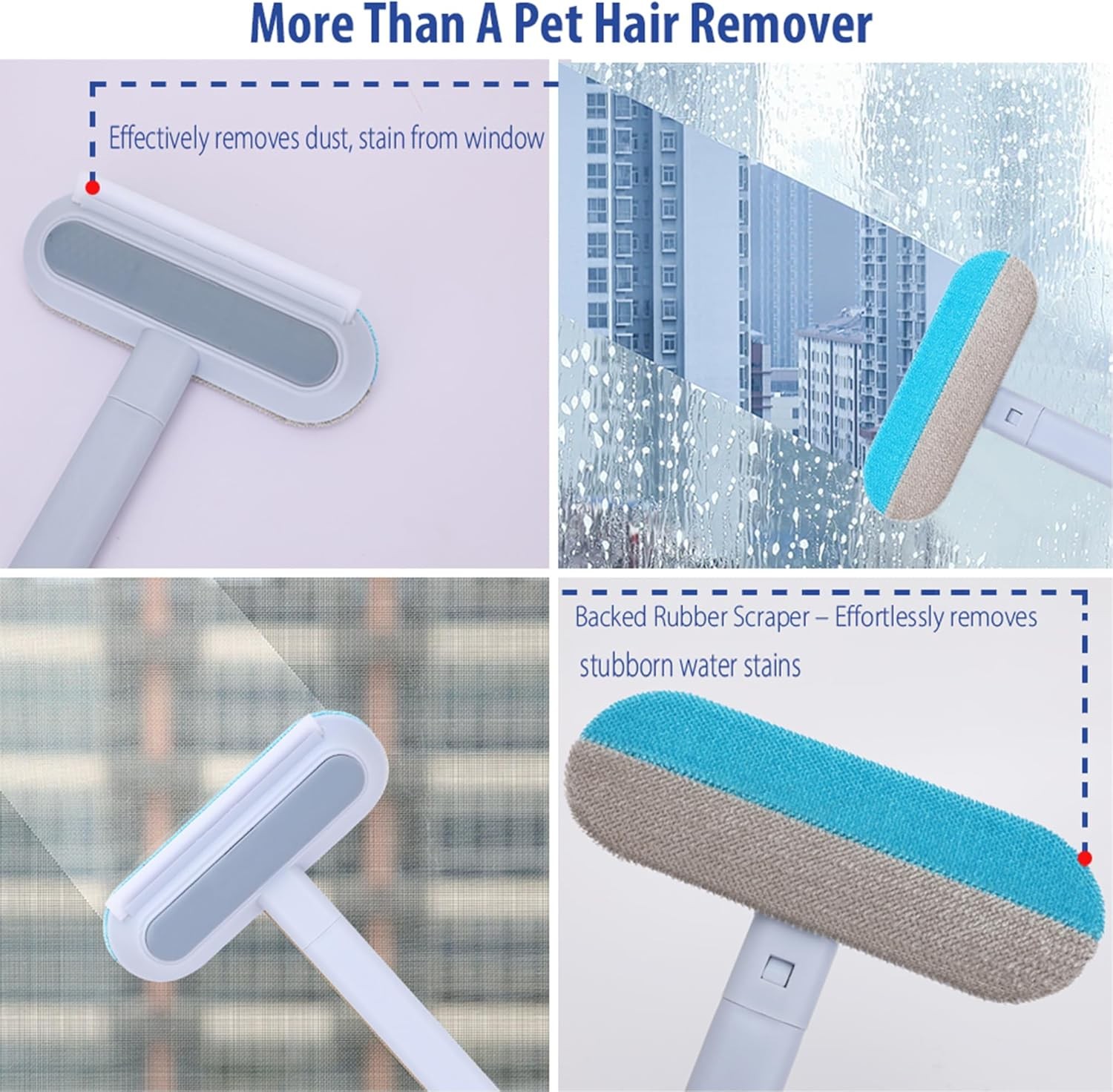 17.3 Inch Reusable Pet Hair Remover Lint Brush