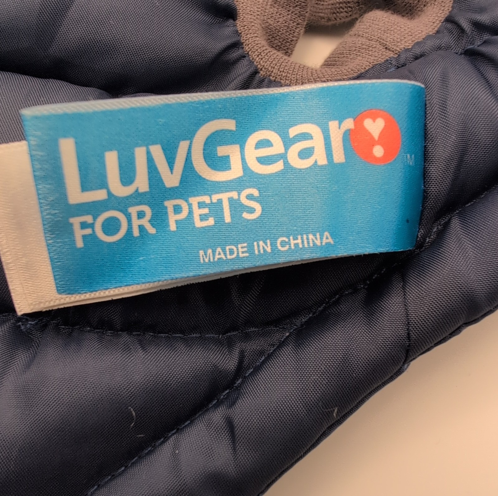LuvGear XS Navy Blue Dog Jacket Cold Alert Technology Warm Polyester LP2249277