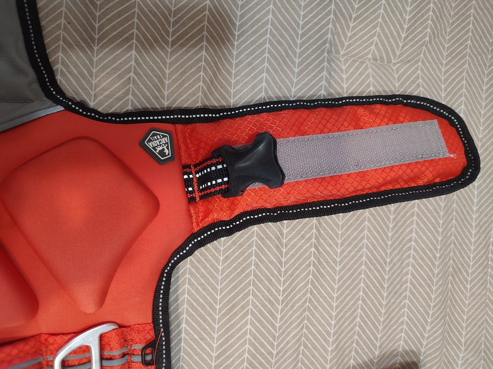 ARCADIA TRAIL Dog Life Jacket High Visibility Size M Medium Flotation