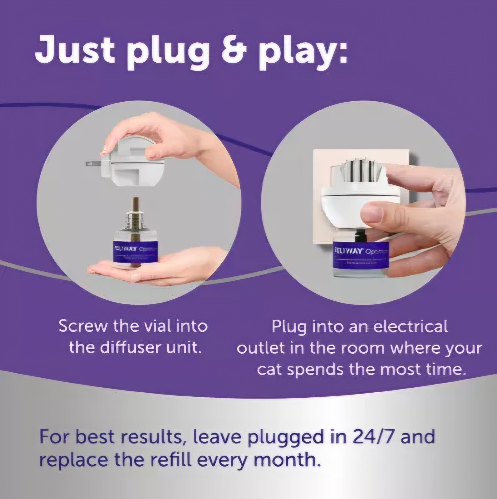 Feliway Optimum Enhanced Calming 48 mL Diffuser Refill for Cats – New Box 2027+