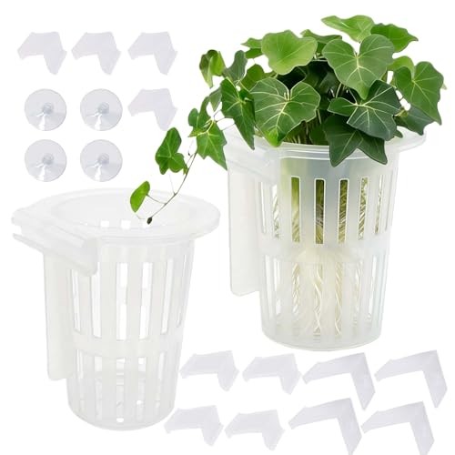 2 Pack Upgraded Aquarium Plant Holder, Large Fish Tank Plant Holder with