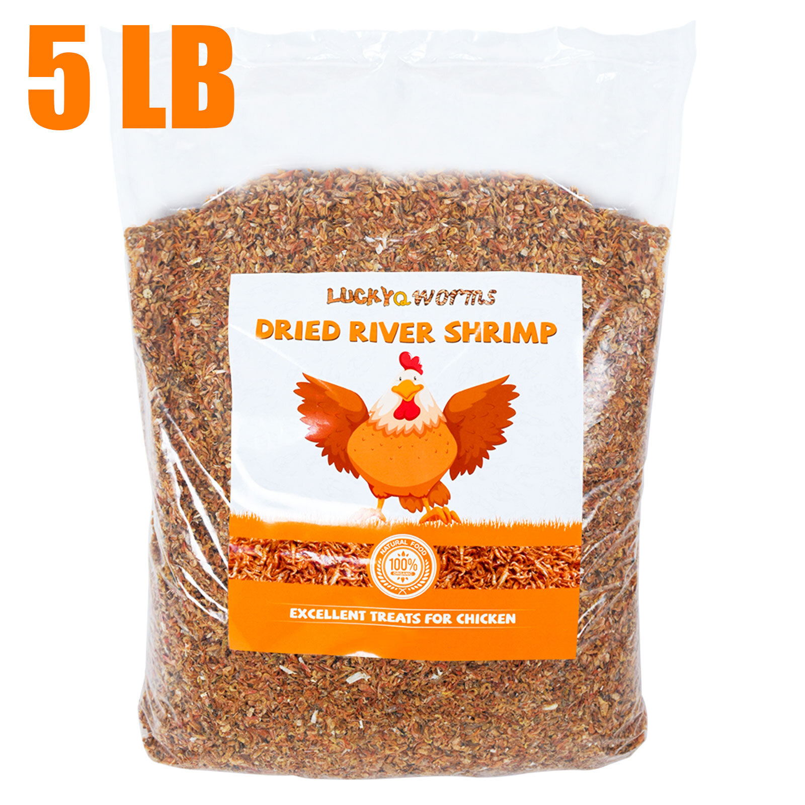 Lot Dried River Shrimp For Fish Tropicals Koi & Pond Fish Turtles Aquatic Foods
