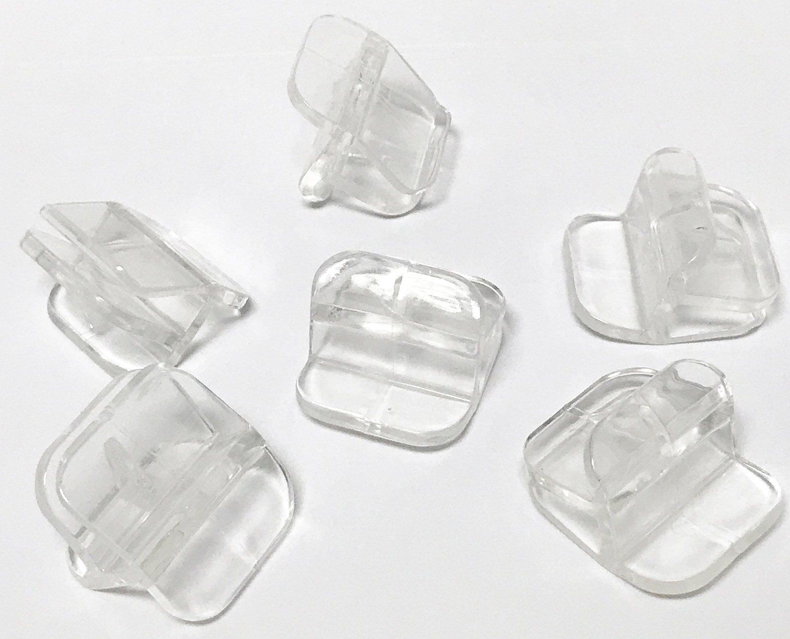 6 Pack – Rimless Clips 1/8″ to 3/16″ (3MM to 5MM)