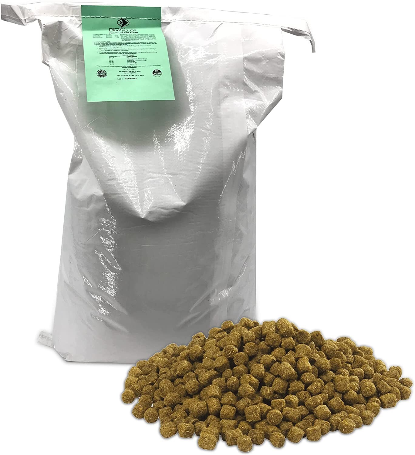 45 LBS FLOATING KOI FISH FOOD – FAST FREE SHIPPING!!! MADE IN USA!! SUPER SALE!