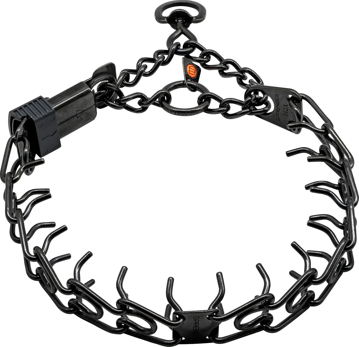 Herm Sprenger Prong Dog Training Collar Chrome Steel Anti Pull Adjustable
