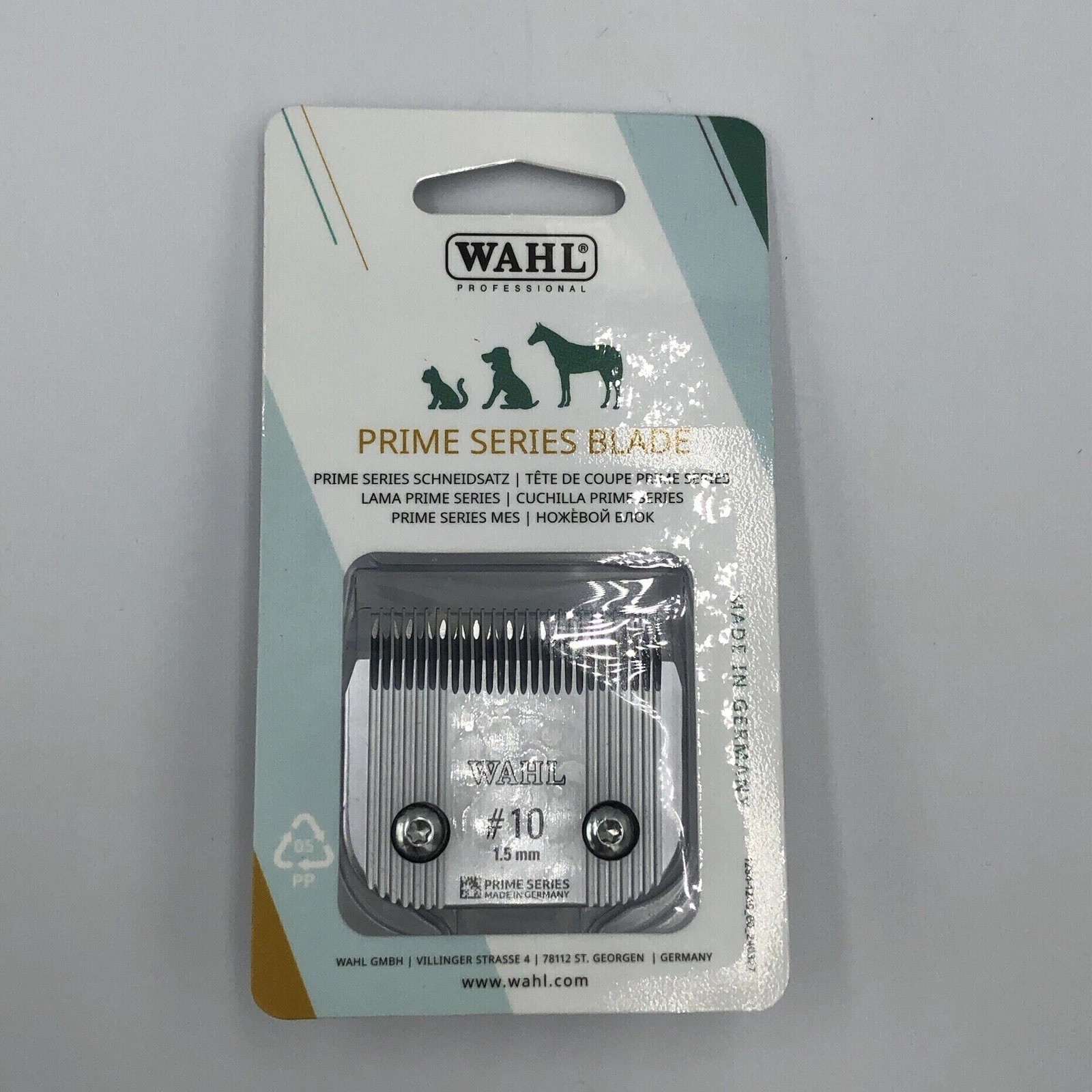 Wahl Pro Animal KM Velocity Corded Clippers w/ New #10 1.5mm Prime Series Blade