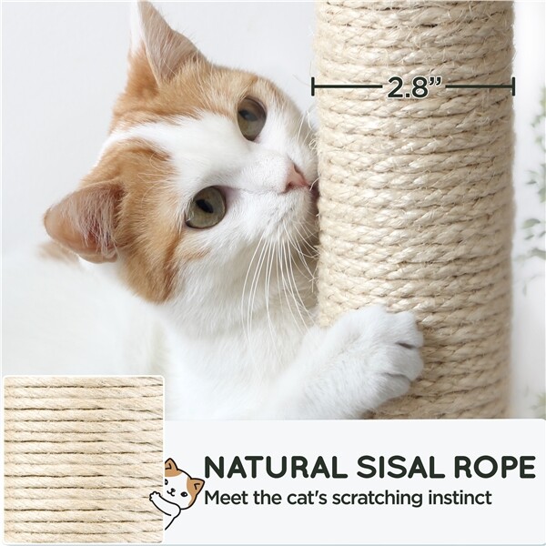 Cat Tree Tower for Indoor Cats, Stable Cat Tower Cat Condo Pet Play House, 63in