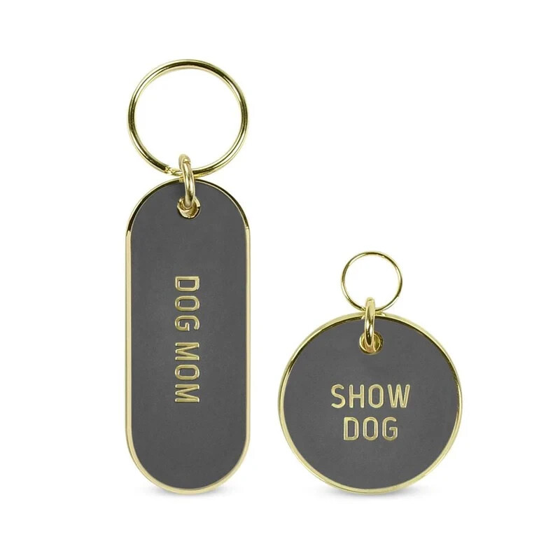 Puppy Charm Tag & Keychain Collar Set Dog Mom Show Dog Fred Howligans