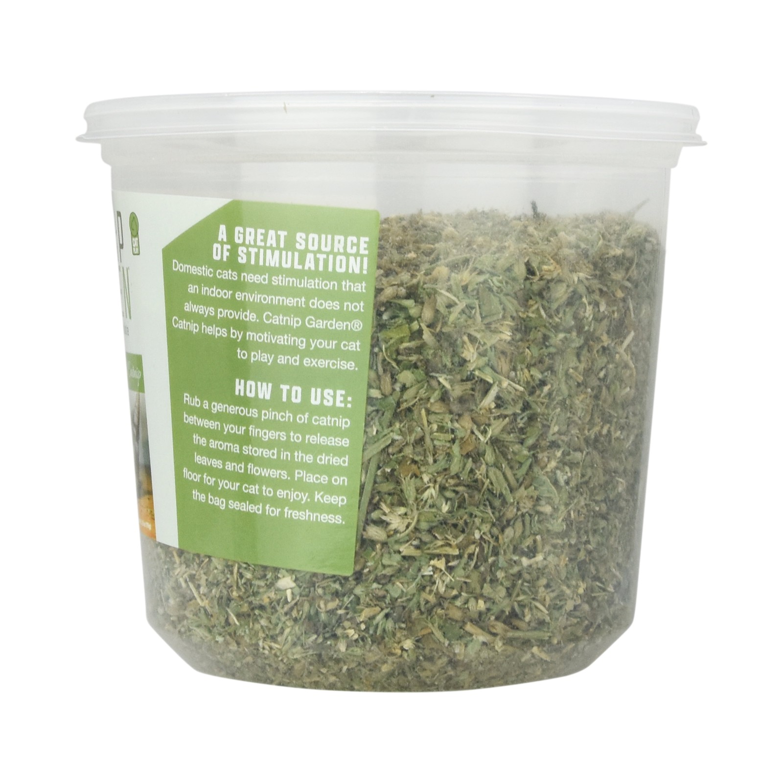 Catnip Garden Catnip Cup Cat Toy 2.5 Oz 100% All Natural North American Catnip