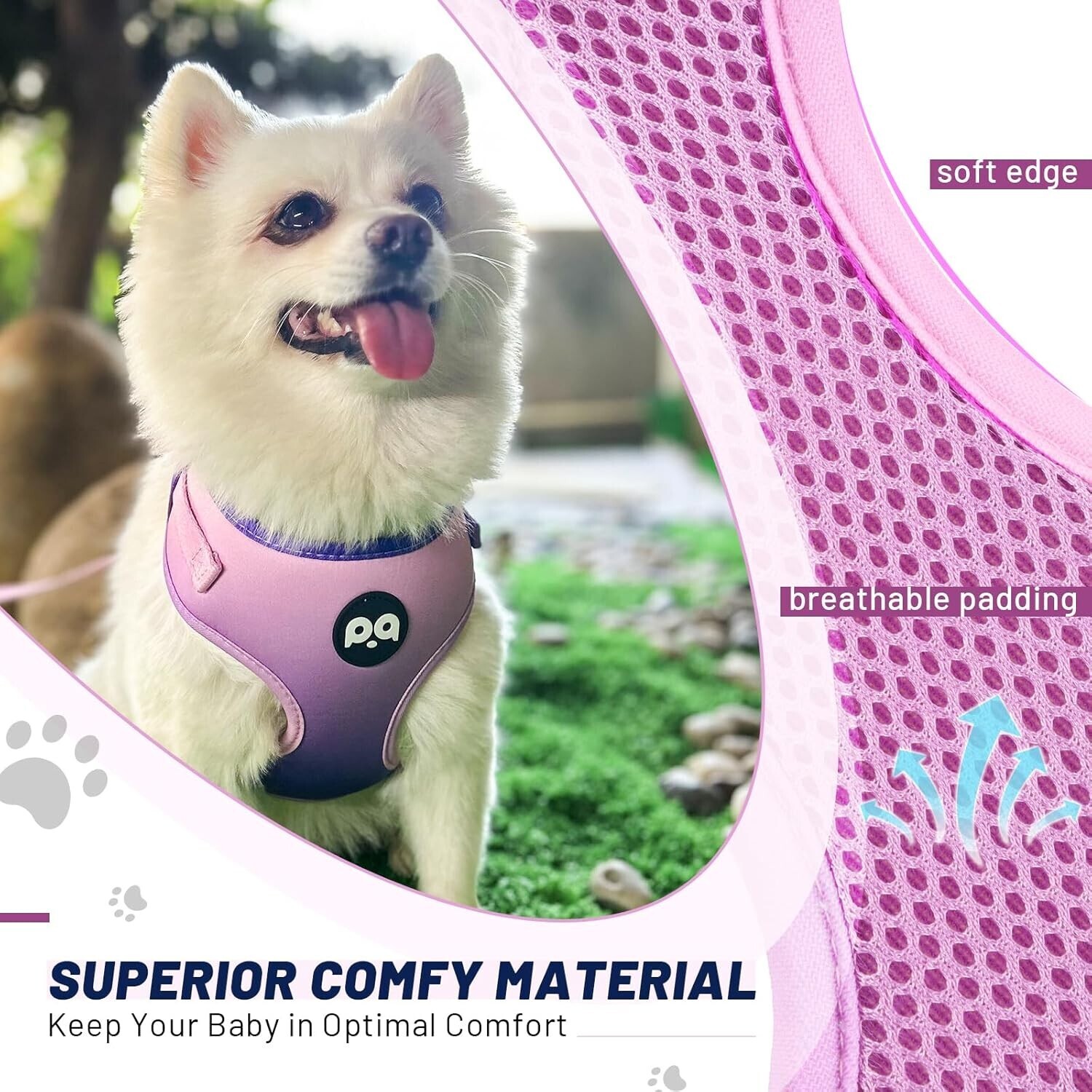 No Pull Dog Pet Harness Adjustable Control Vest Set Dogs XS S M L