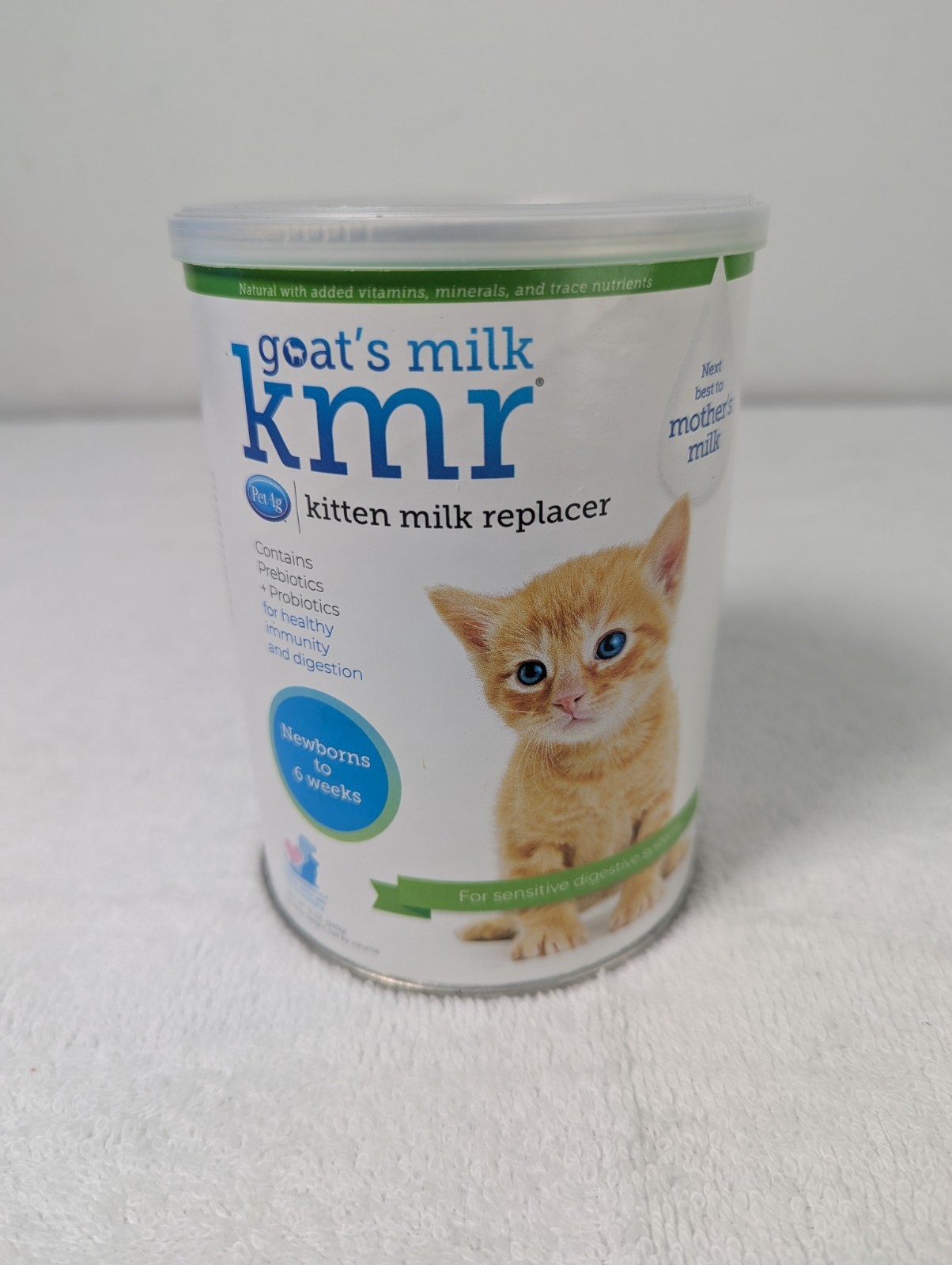 PetAg KMR Goat’s Milk Kitten Milk Replacer Powder 12oz Exp 01/2027 New Sealed
