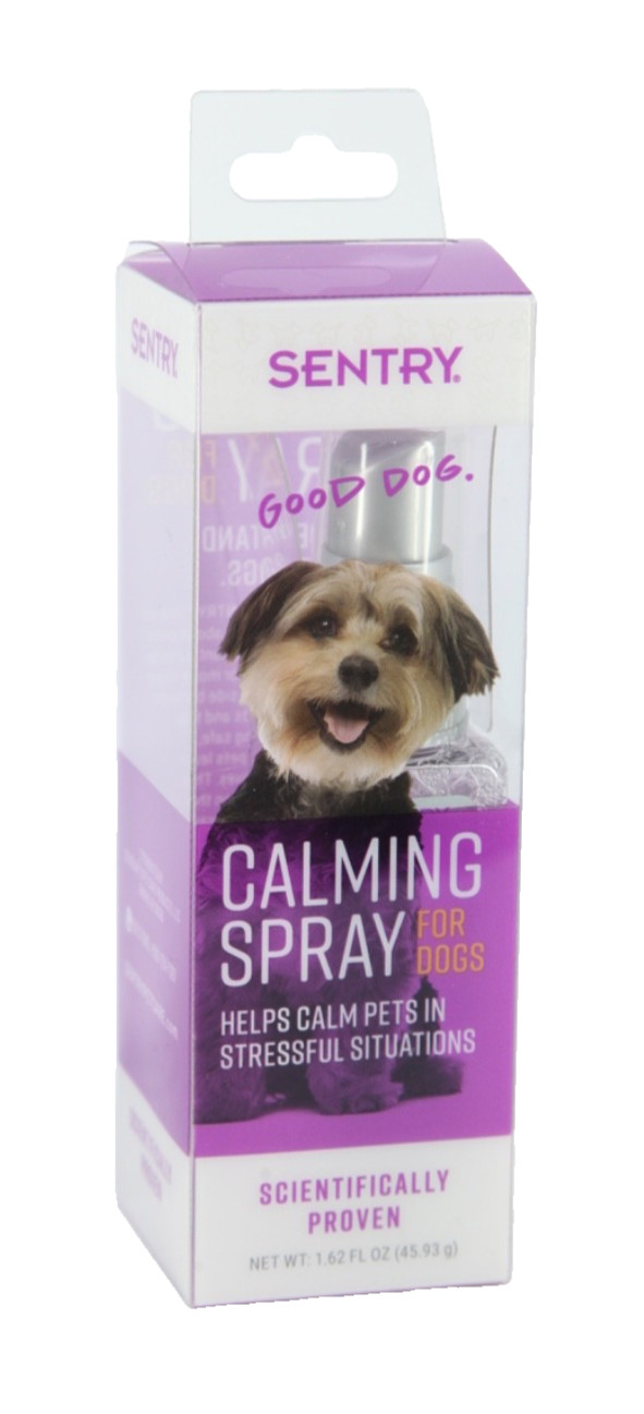 Sentry Calming Spray for Dogs Helps Calm Pets In Stressful Situations 1.62oz NEW