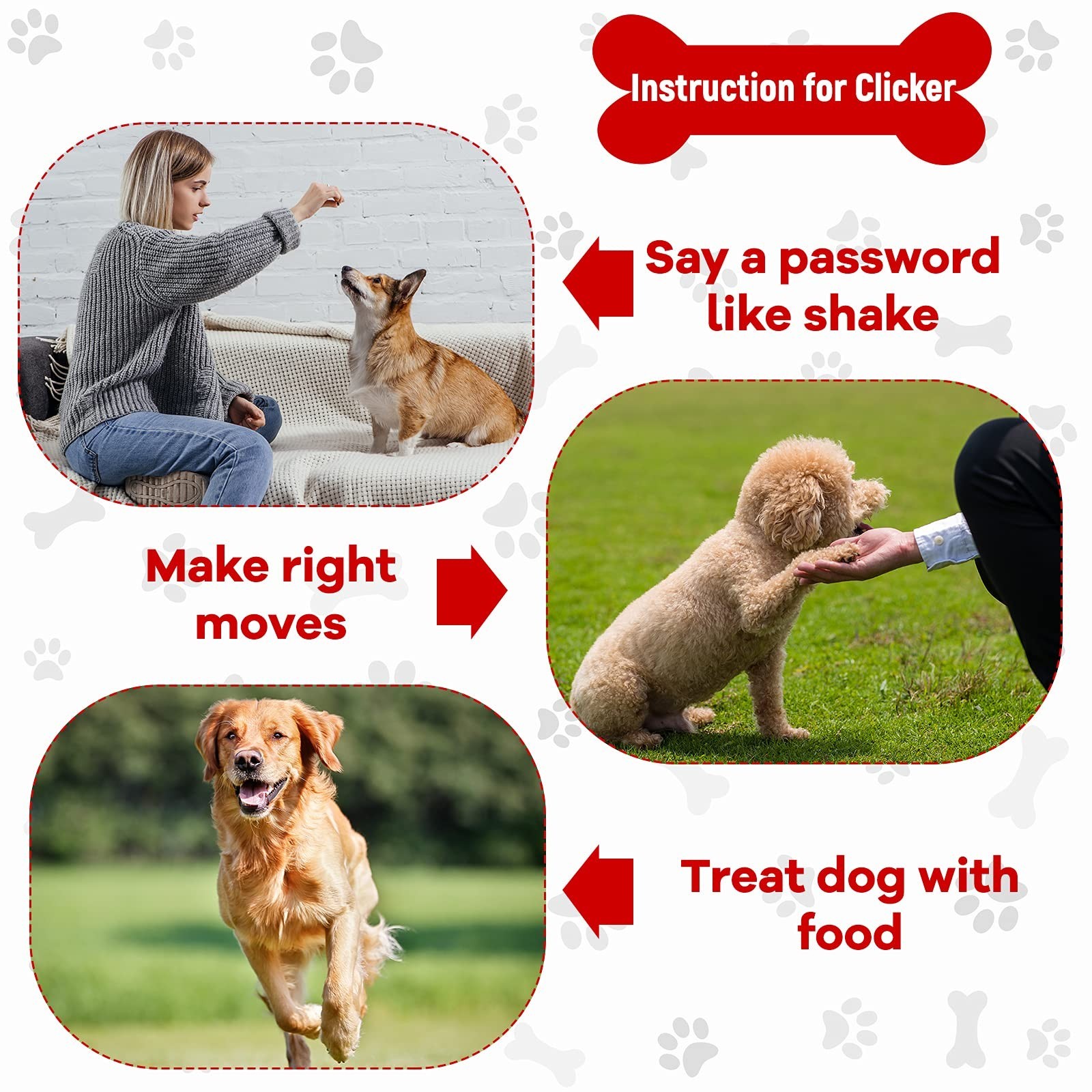 18 Pack Dog Training Clickers with Wrist Strap – Pet Behavior Training Tools for