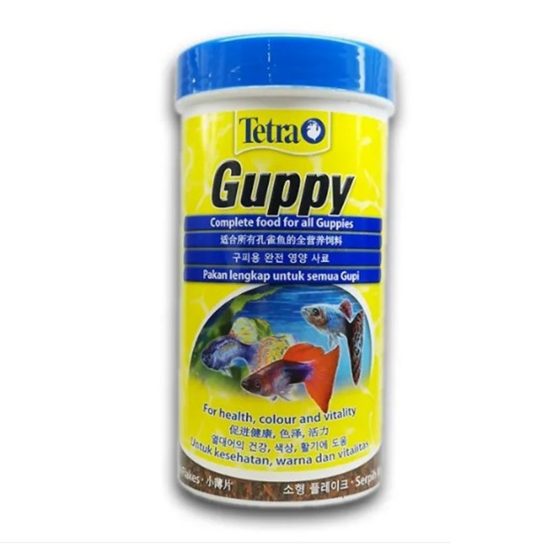 2 x75g.Guppy Small Premium Flake Mix for Guppies And All Community Aquarium Fish