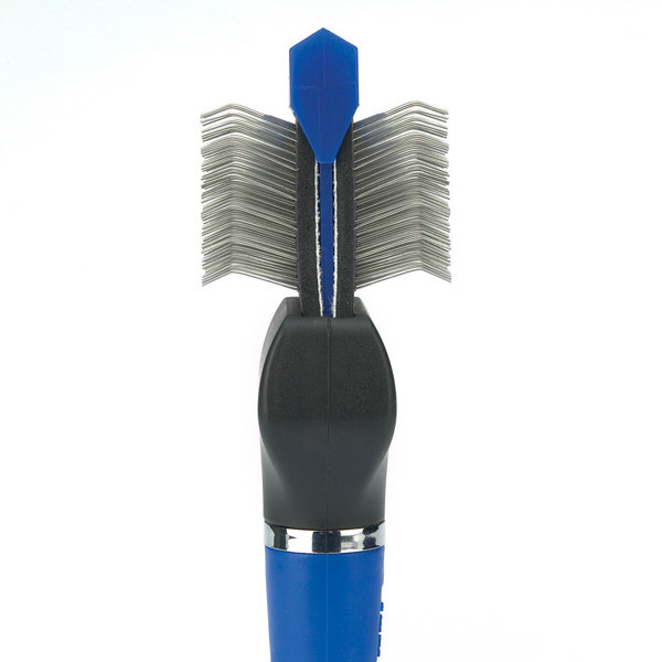 3 FLEXIBLE DOUBLE WIDE&TWO-SIDED SLICKER BRUSH GROOMING SET DOG Hair Mat Removal