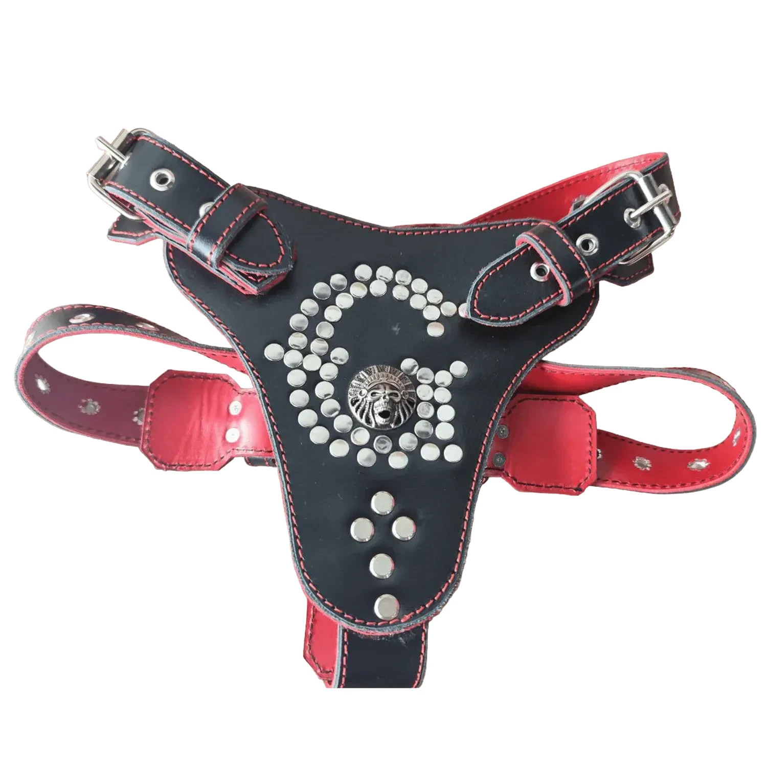 Harness Pro leather harness — handmade, for large and medium dogs