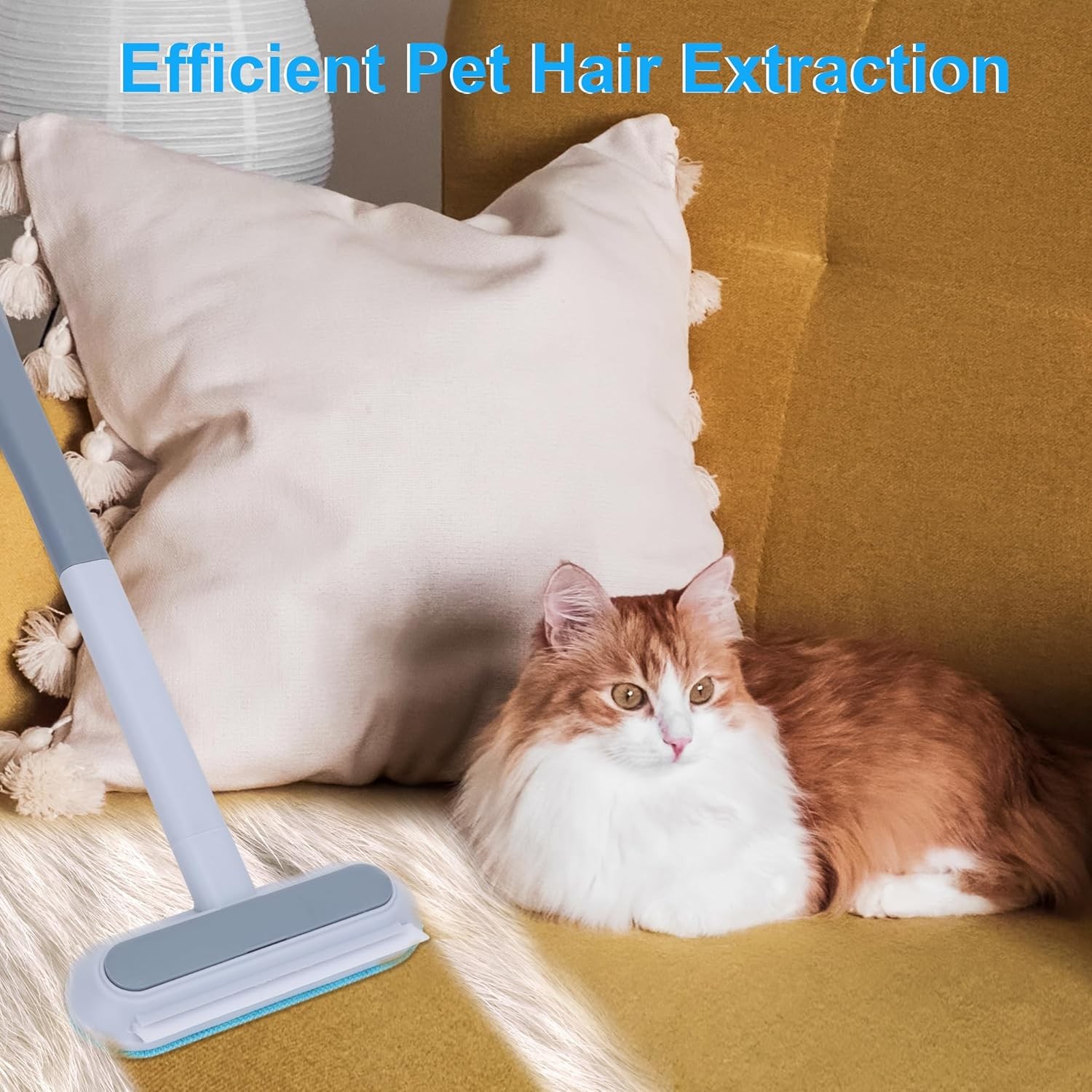 17.3 Inch Reusable Pet Hair Remover Lint Brush