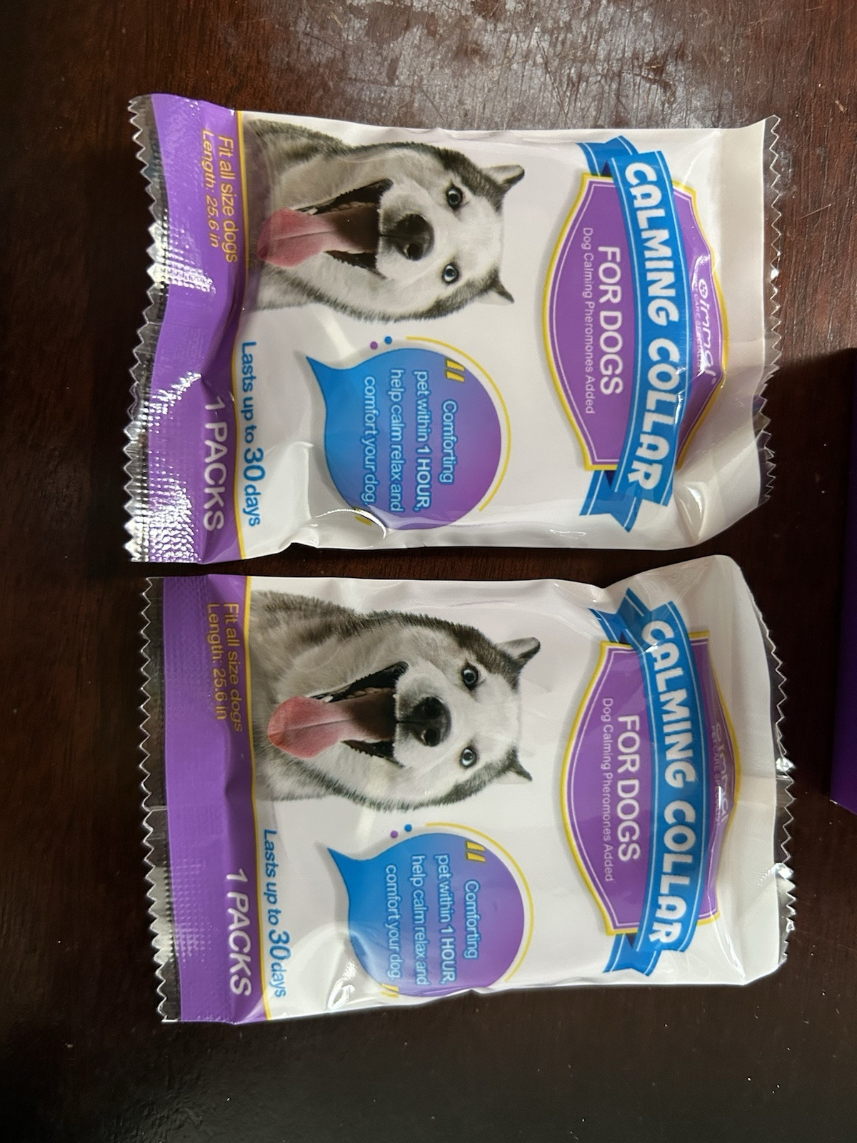 Calming Collar for Dogs 2 Pack Anxiety Relief Dog Pheromone Collar 60 Days