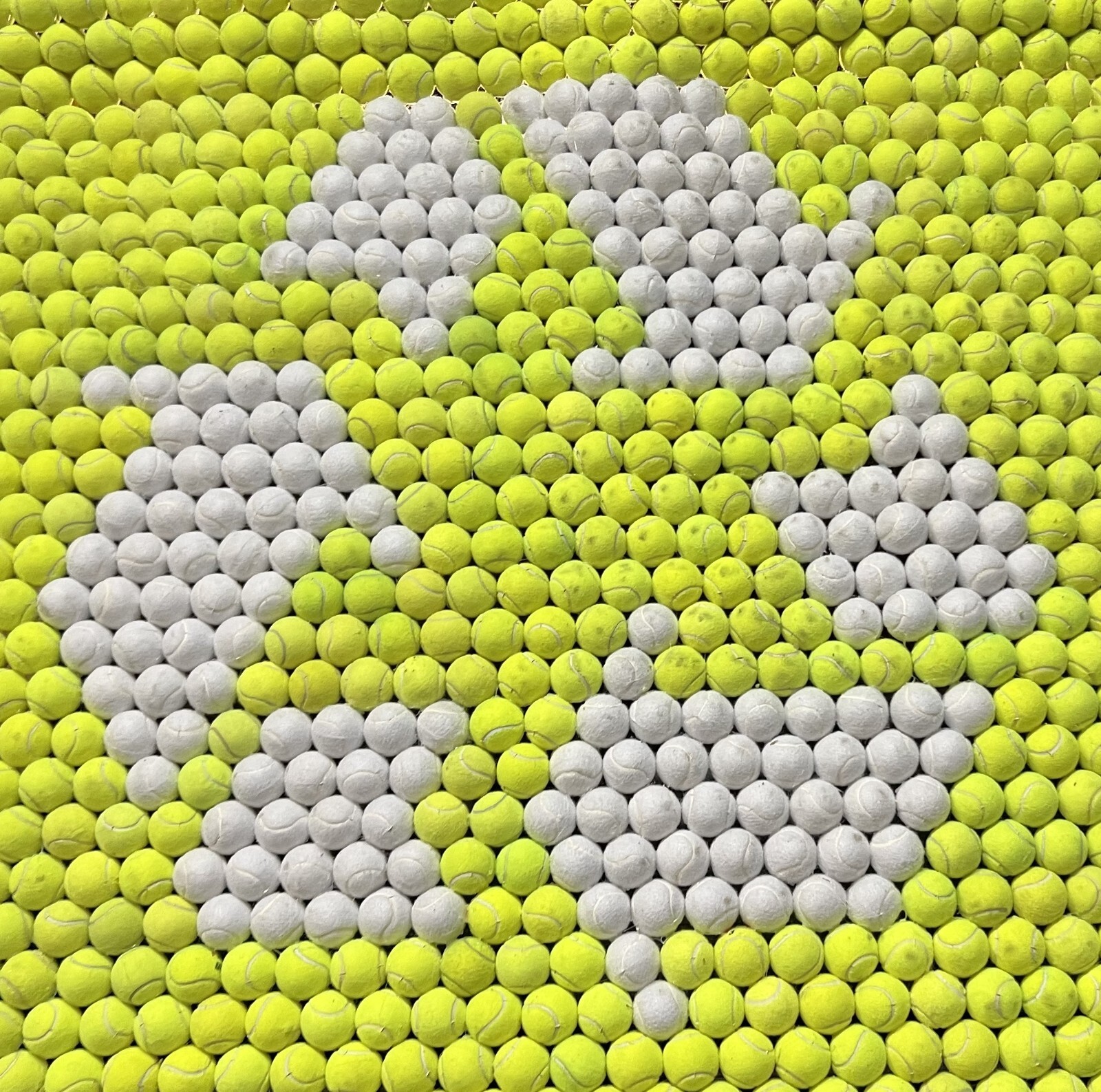 100 Grade A Used Tennis Balls (Indoor Courts Only) FREE SHIPPING!