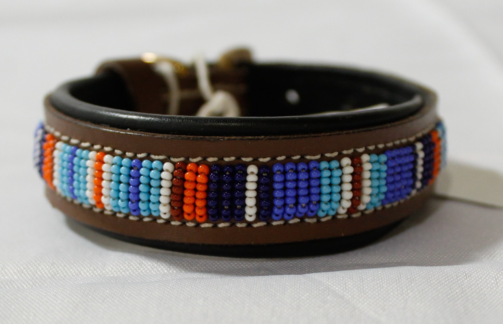 Bailey & Bellini Unisex Beaded Luxury Dog Collar AP2 Sierra Paradise Large NWT