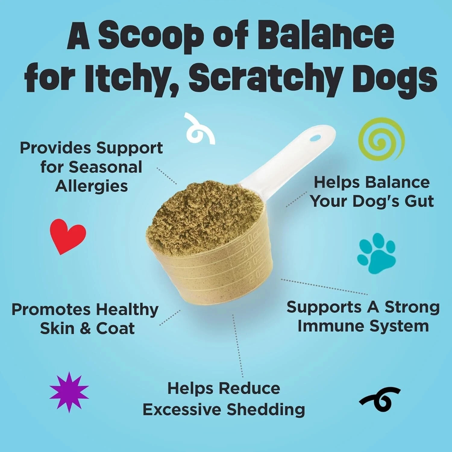 30 Day Supply, Small Dogs, Dinovite Probiotic Supplement for Dogs – (1-18 lbs)