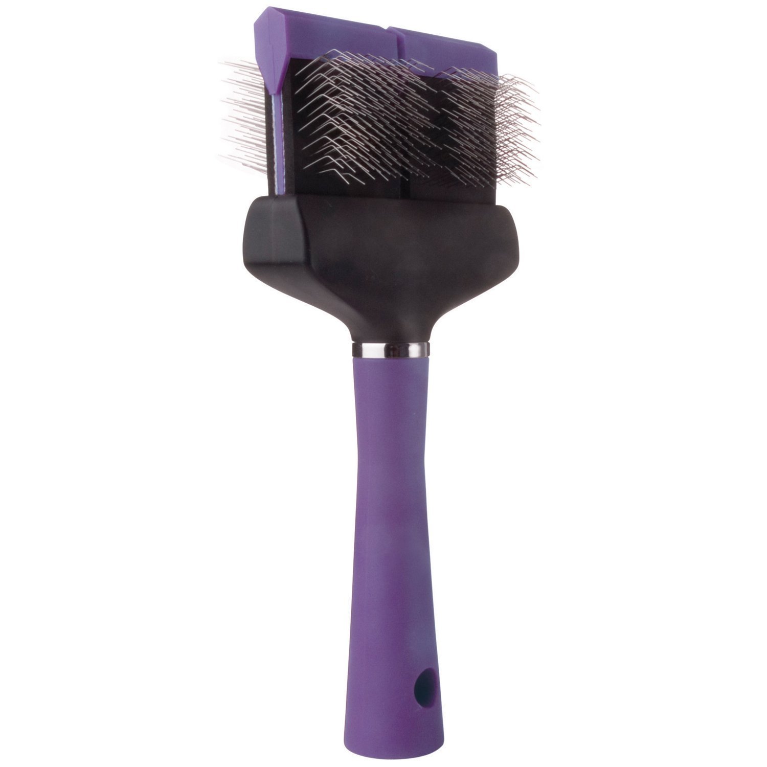 Master Grooming Tools Pro DOUBLE WIDE FLEXIBLE PET DOG SLICKER Mat Breaker BRUSH