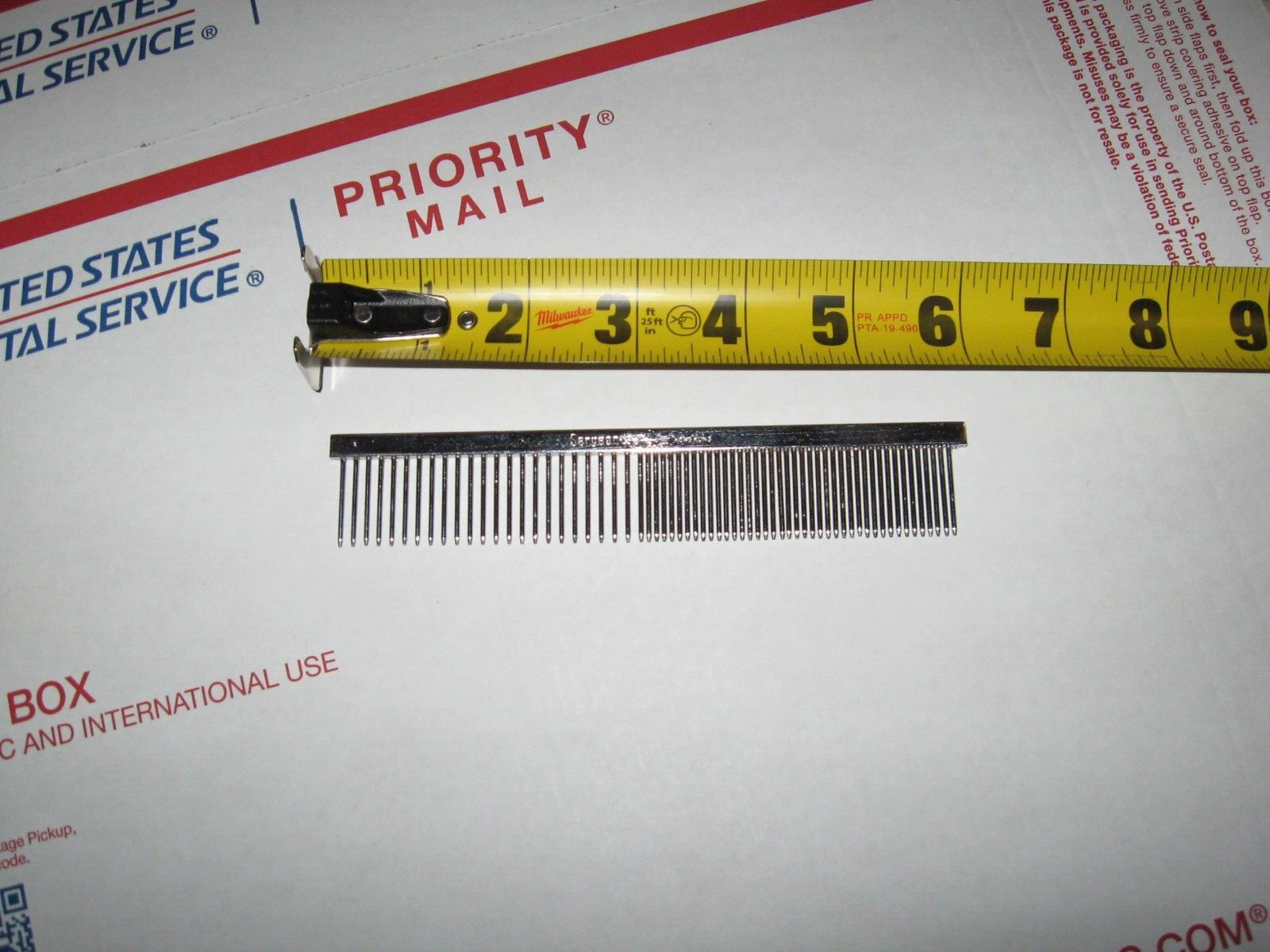 NEW PET DOG COMB SERGEANTS HEAVY DUTY SMALL & MEDIUM BREEDS