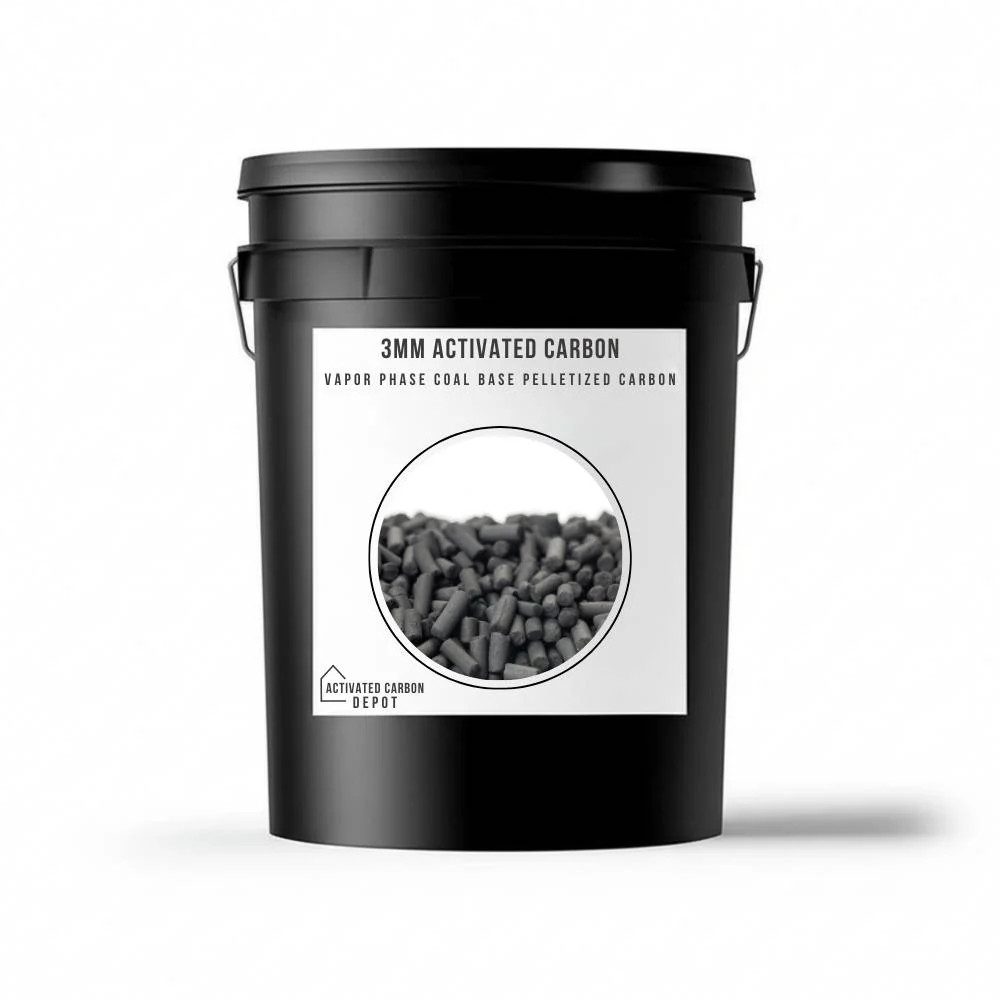 3mm Vapor Phase Coal-Based Pelletized Carbon