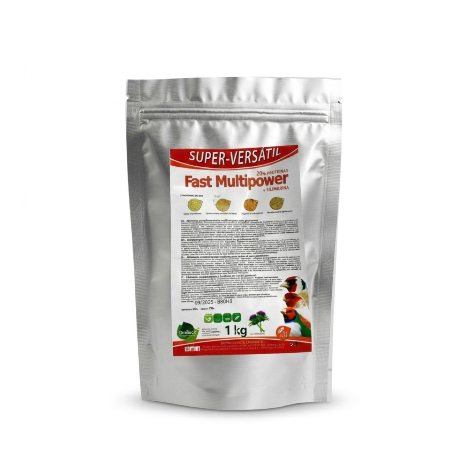 Fast Multipower is high in protein and fat, an excellent food By Orniluck