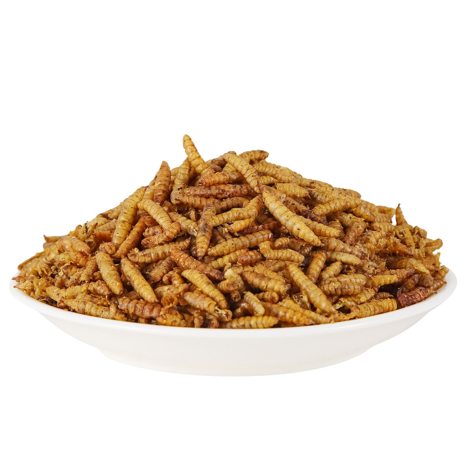 5-44 LBS Dried Black Soldier Fly Larvae for Chickens Birds Reptiles Food Treats