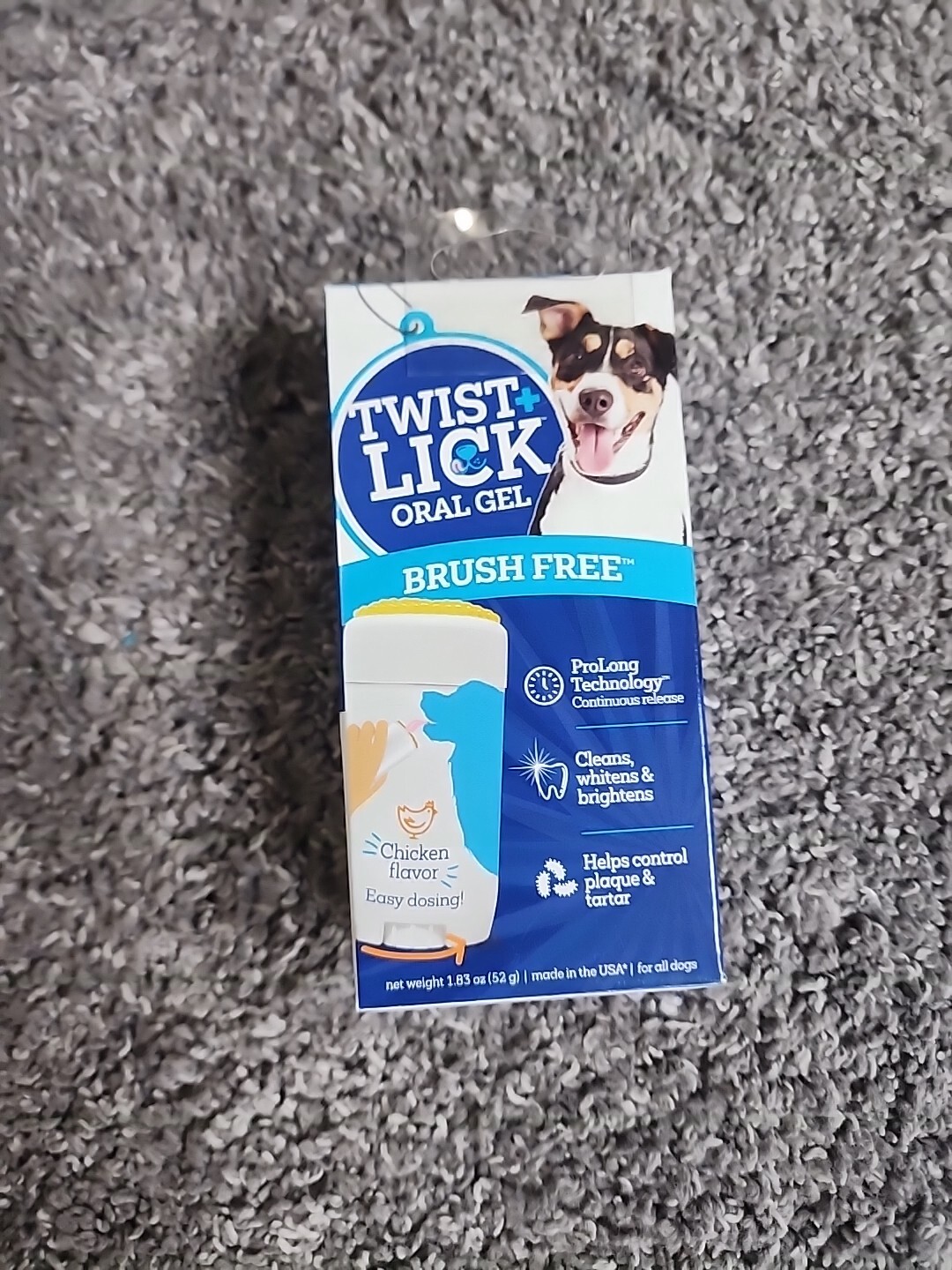 Twist and Lick Dental for Dogs, Cleans Teeth and Freshens Breath for 24 Hours…