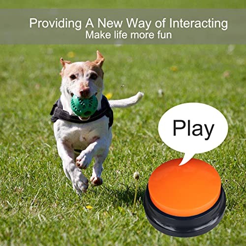 Artist Unknown 4 Color Voice Recording Button, Dog Buttons for Communication