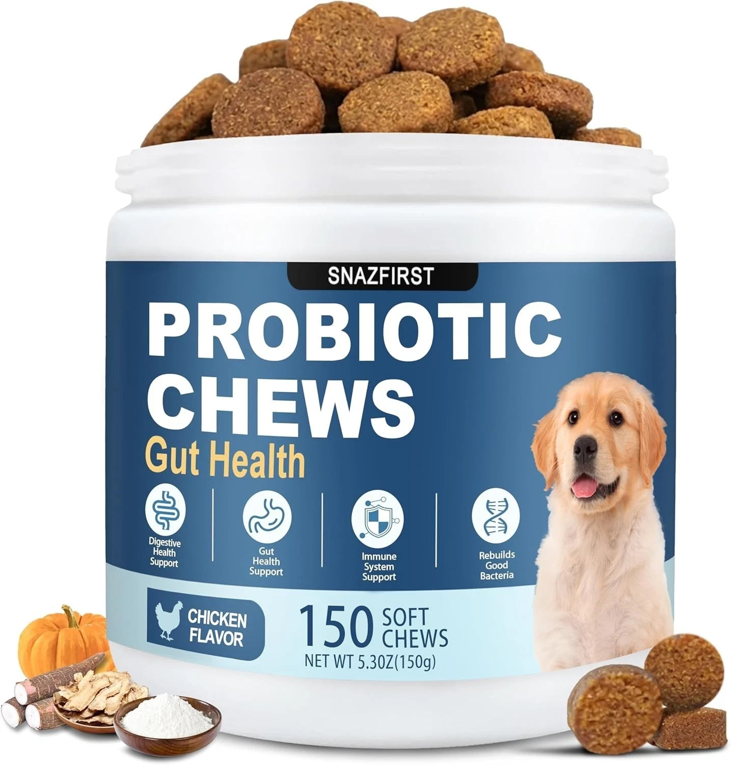 Probiotics for Dogs, Dog Probiotics Chews for Digestive Health & Gut Health, …