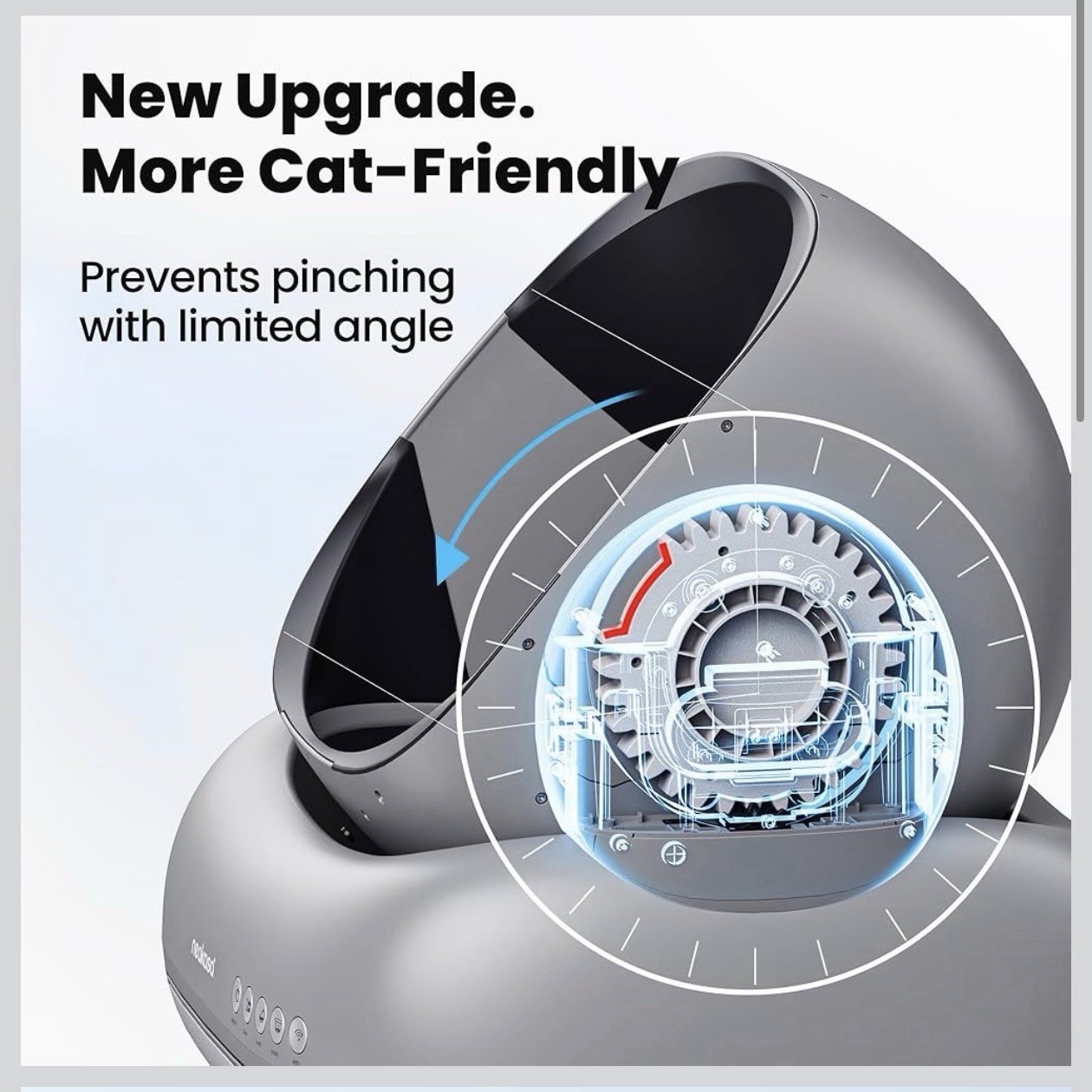 Neakasa M1 Plus Self-Cleaning Cat Litter Box, Wi-Fi, Android & iOS Compatible