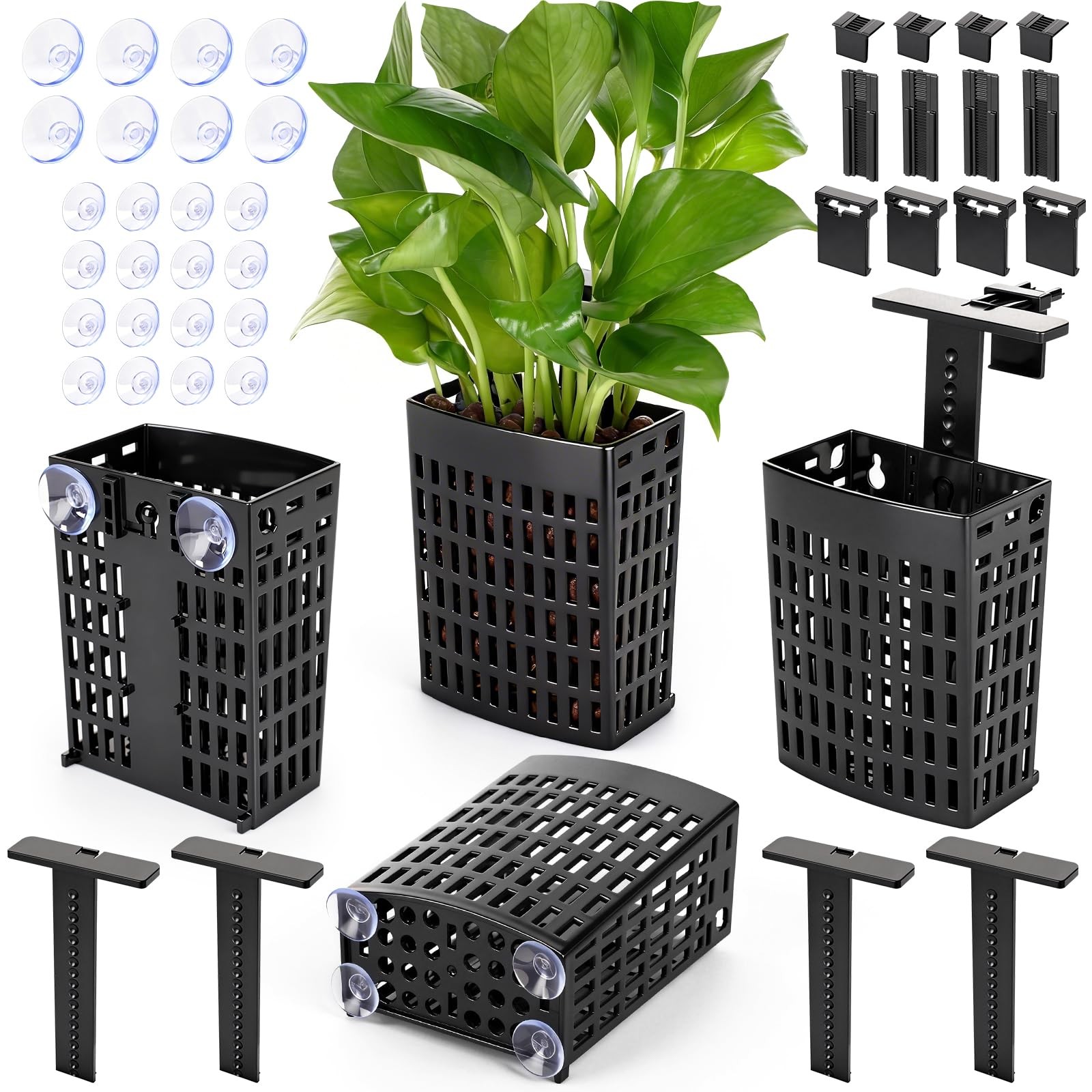 2026 Latest Upgraded Aquarium Plant Holder Adjustable Height with Extendable …